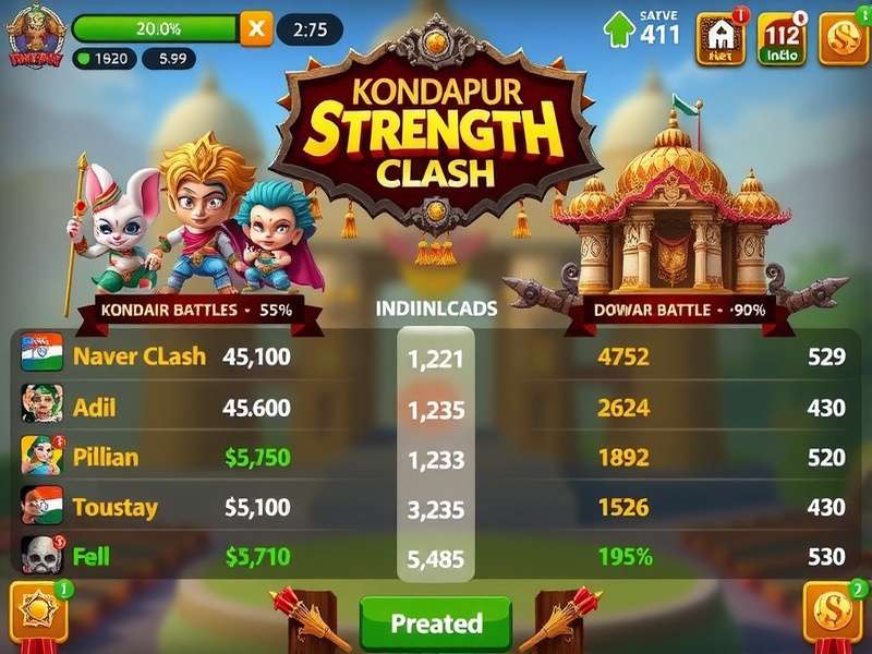 Kondapur Strength Clash community event showcasing Indian festival celebration